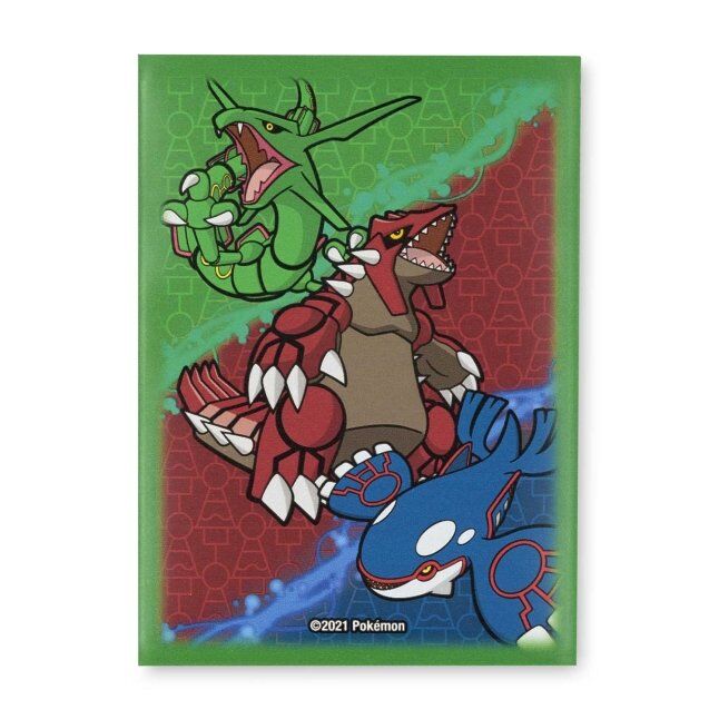 Pokemon Center Original Deck Sleeves Legends of Hoenn Rayquaza & Kyogre & Groudon Pokemon Center Original Deck Sleeves Legends of Hoenn Rayquaza & Kyogre & Groudon