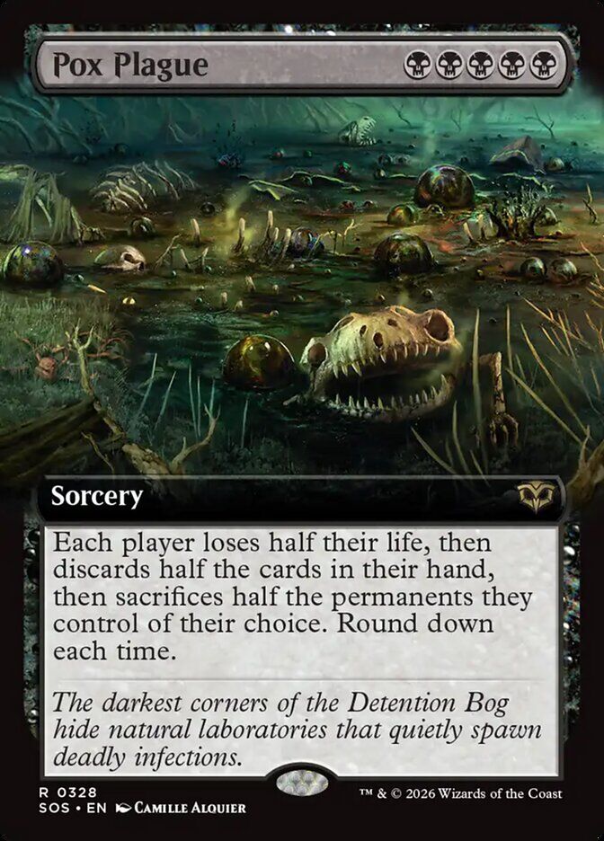 Pox Plague - SOS 328 - Foil - EN - NM Pox Plague - SOS 328 - Foil - EN - NM