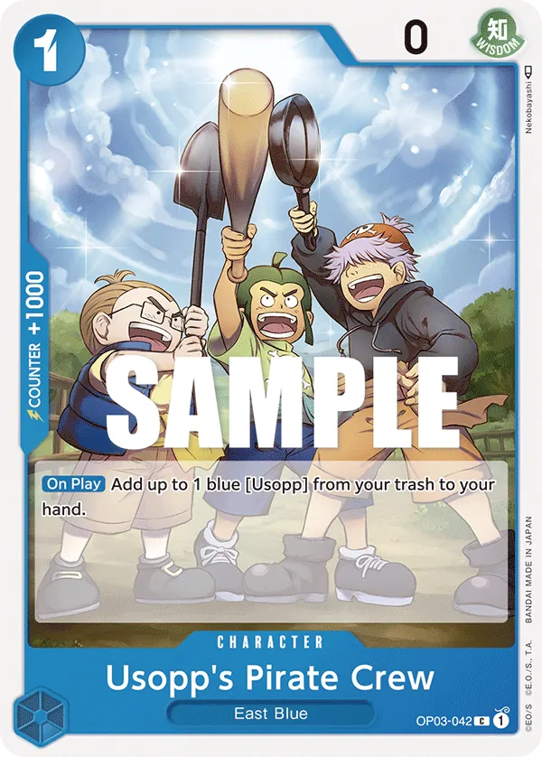 Usopp's Pirate Crew - OP03-042 Usopp's Pirate Crew - OP03-042