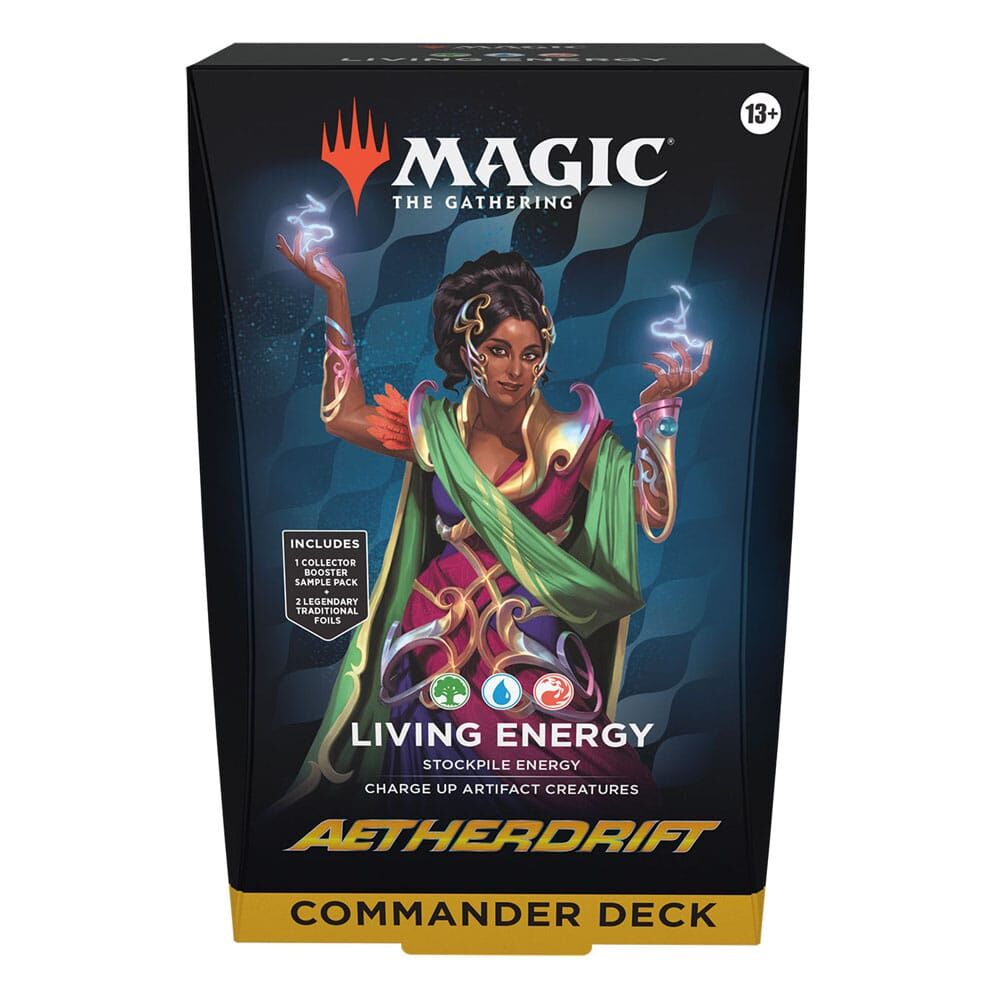 Aetherdrift Living Energy Commander Deck - Magic the Gathering - EN Aetherdrift Living Energy Commander Deck - Magic the Gathering - EN