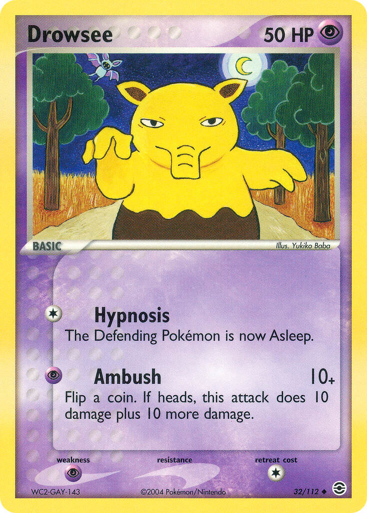 Drowzee - 32/112 - EN Drowzee - 32/112 - EN