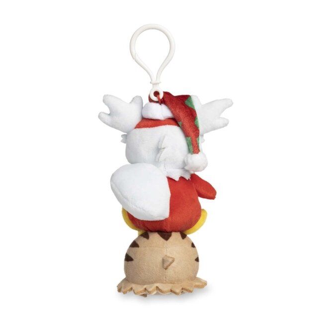 Delibird & Swinub Pokémon Holiday Workshop Key Chain Plush - 18 cm