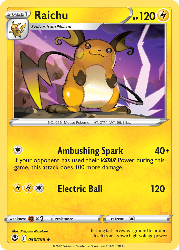 Raichu - 050/195 - EN