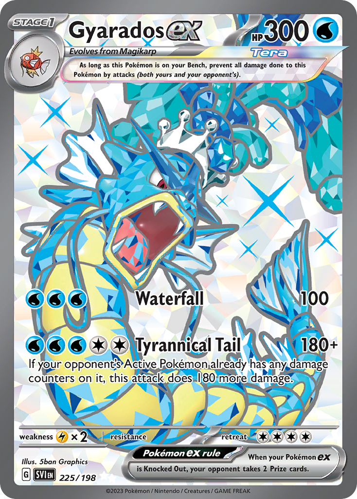 Gyarados ex - 225/198 - EN Gyarados ex - 225/198 - EN