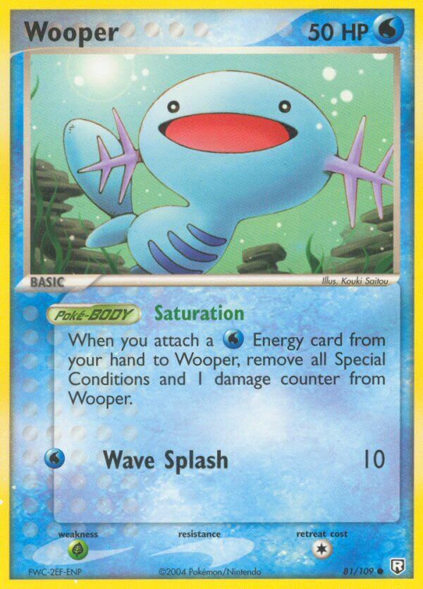 Wooper - 81/109 - Reverse Holo - EN Wooper - 81/109 - Reverse Holo - EN