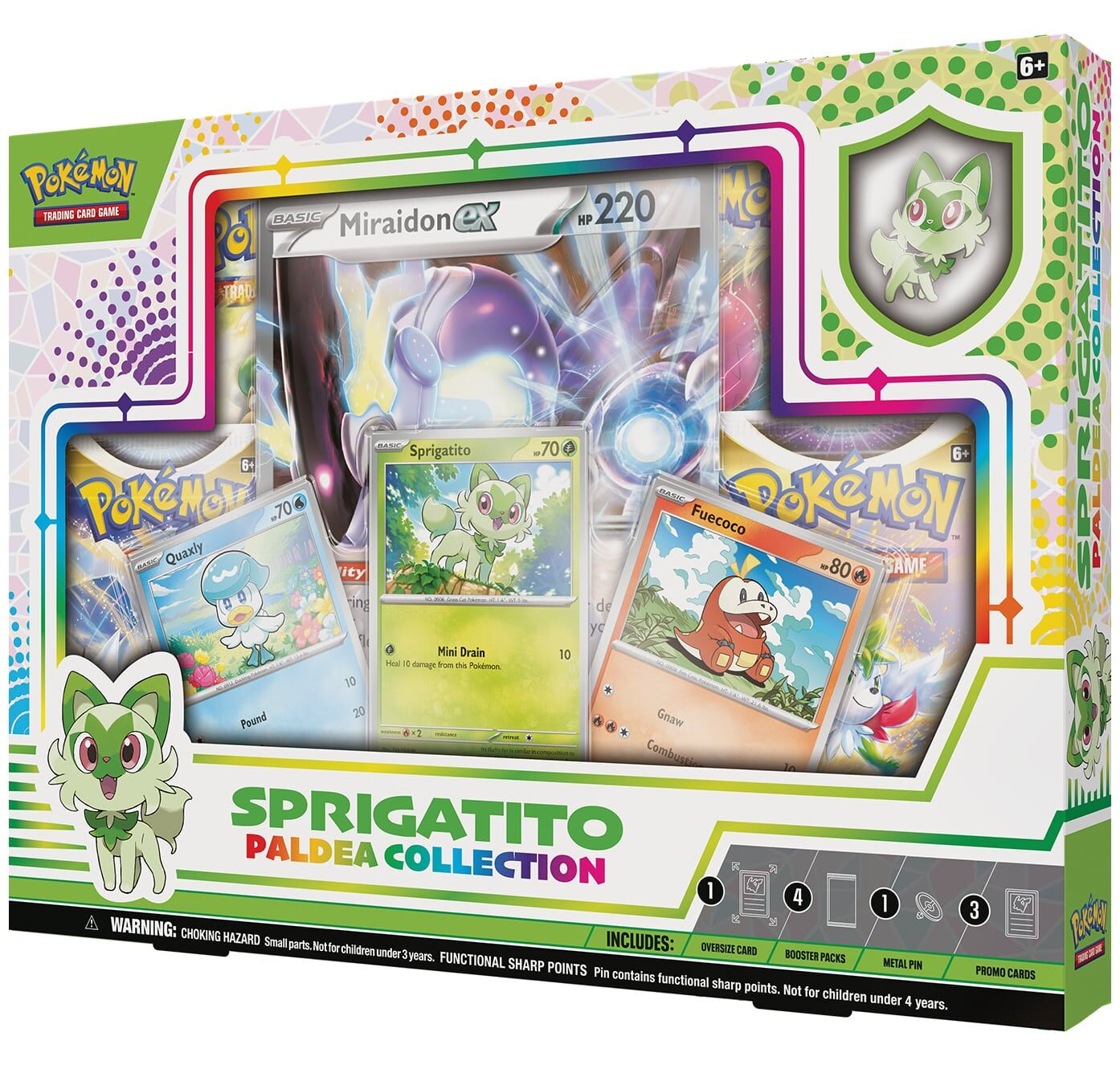 Pokémon Sprigatito Paldea Collection Box - EN