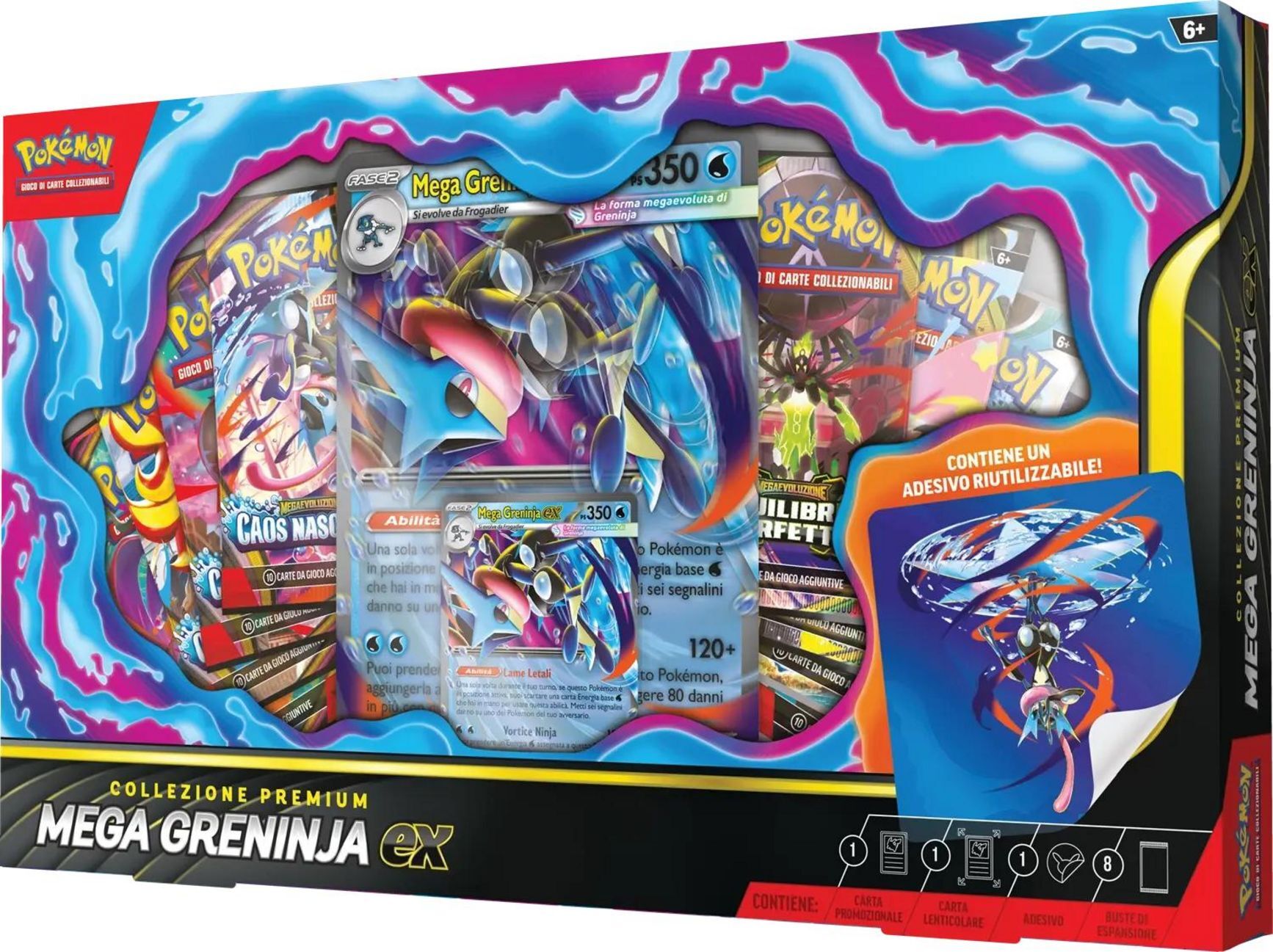 Pokémon TCG: Mega Greninja ex Premium Collection - IT
