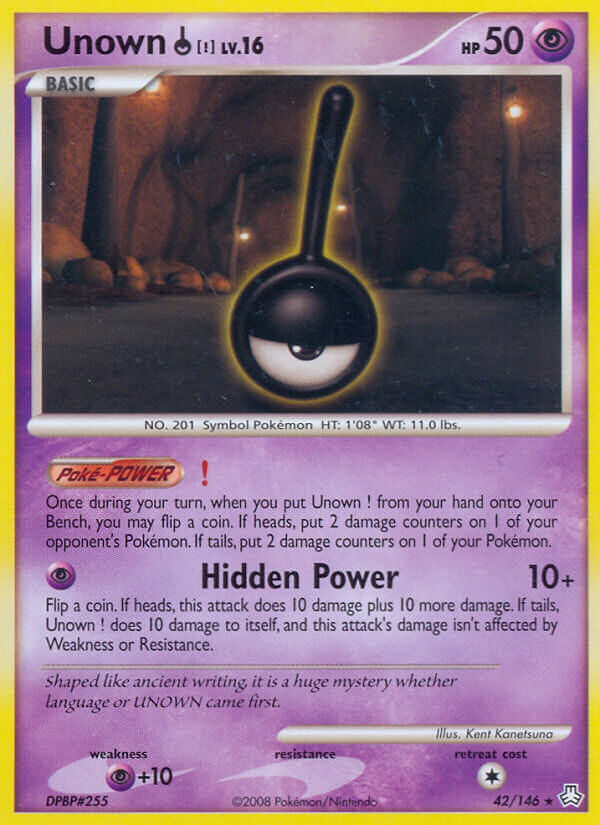 Unown ! - 42/146 - EN
