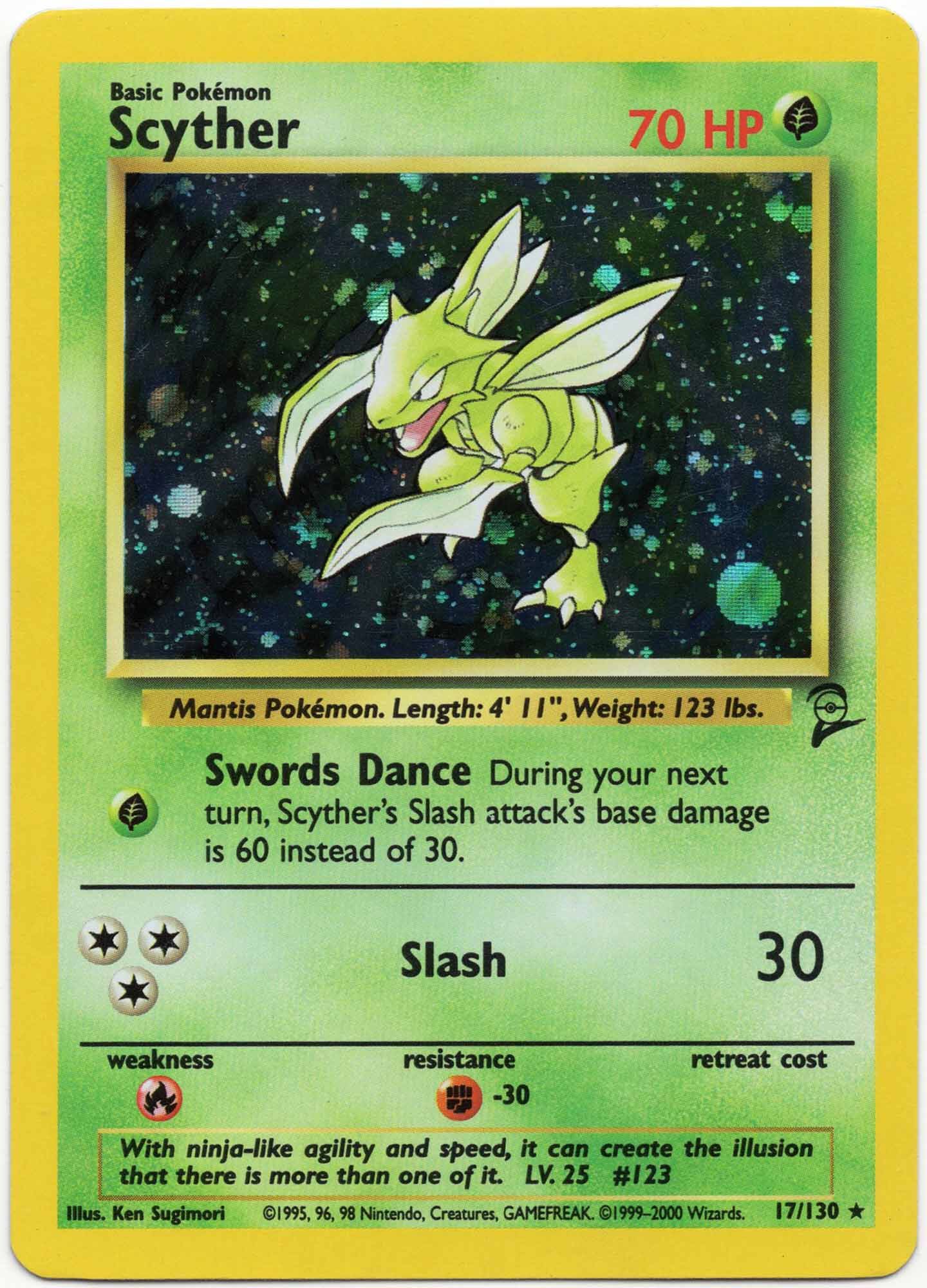scyther-17-130-pokemon-tcg-near-mint Scyther - 17/130 - Pokémon TCG - Near Mint