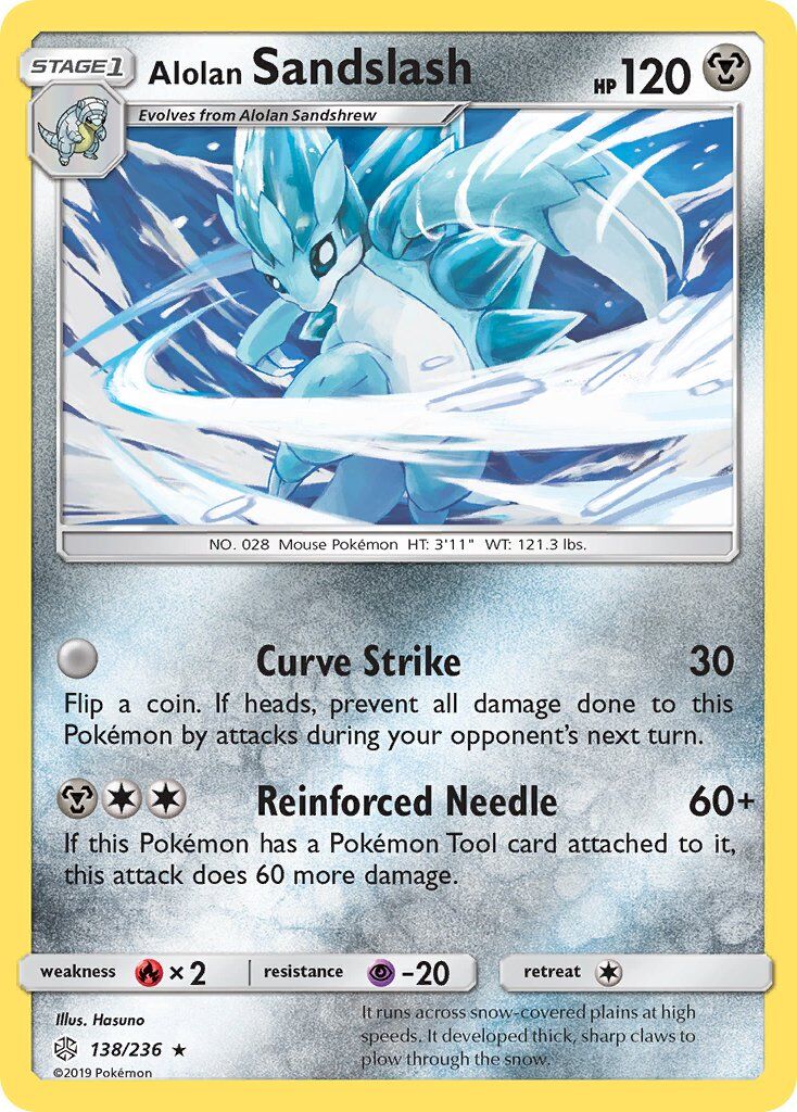 Alolan Sandslash - 138/236 - EN Alolan Sandslash - 138/236 - EN