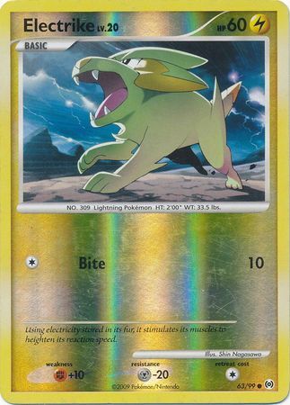 Electrike - 63/99 - Reverse Holo - EN