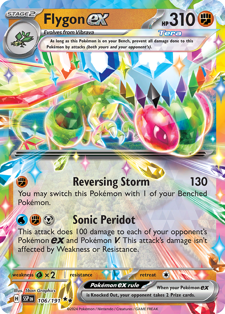 Flygon ex - 106/191 - EN Flygon ex - 106/191 - EN