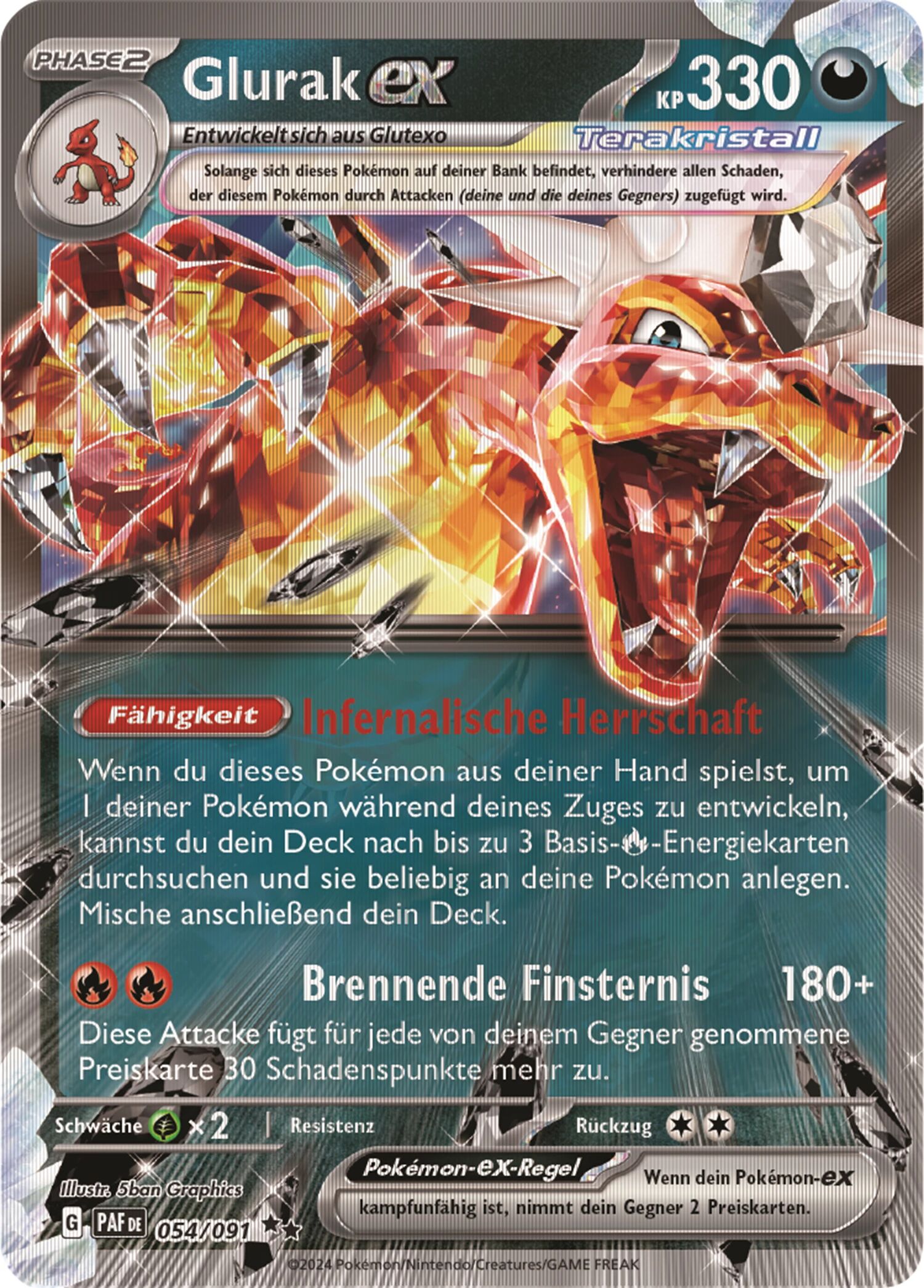 Pokémon TCG: Glurak ex Special Collection - DE