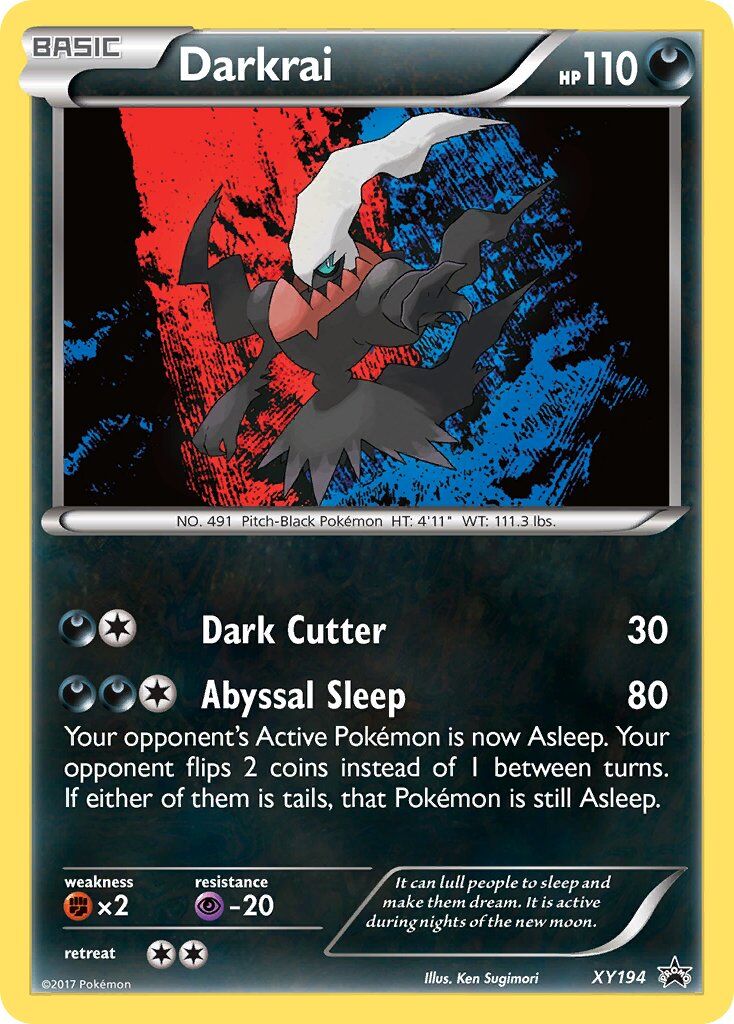 darkrai-xy194-pokemon-tcg-near-mint Darkrai - XY194 - Holo - Pokémon TCG - Near Mint
