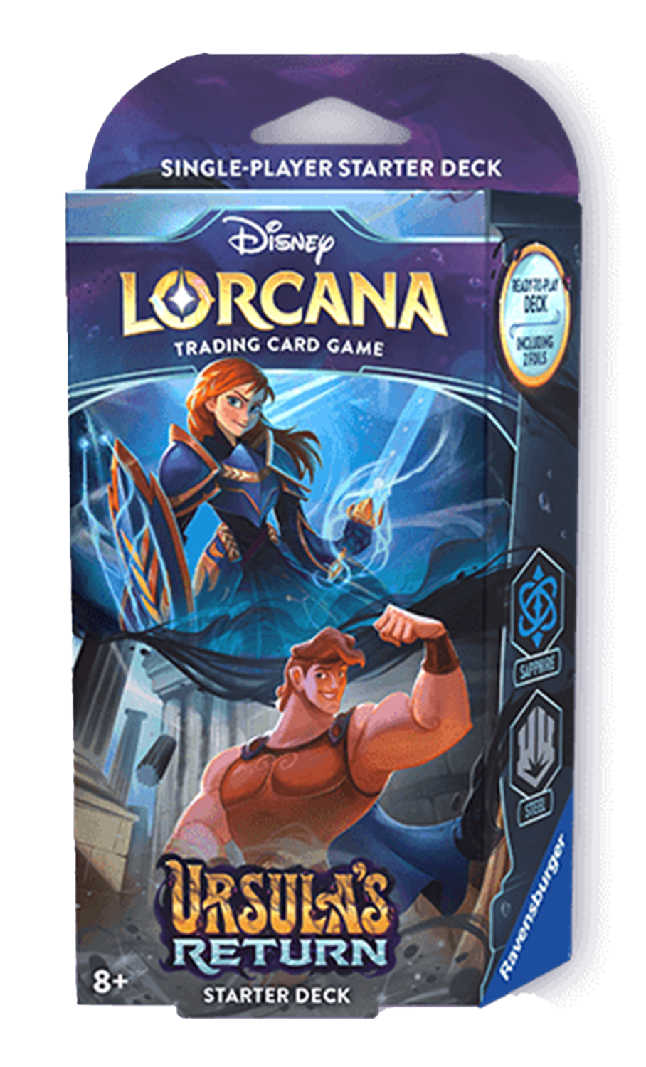 Lorcana 4: Ursula's Return Starter Deck Hercules and Anna - EN Lorcana 4: Ursula's Return Starter Deck Hercules and Anna - EN