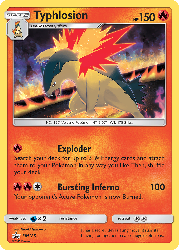 Typhlosion - SM185/SM185 - EN Typhlosion - SM185/SM185 - EN