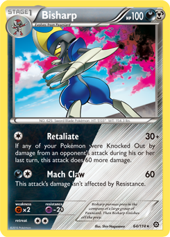 bisharp-64-114-pokemon-tcg-near-mint Bisharp 64/114 - Pokémon TCG - Near Mint