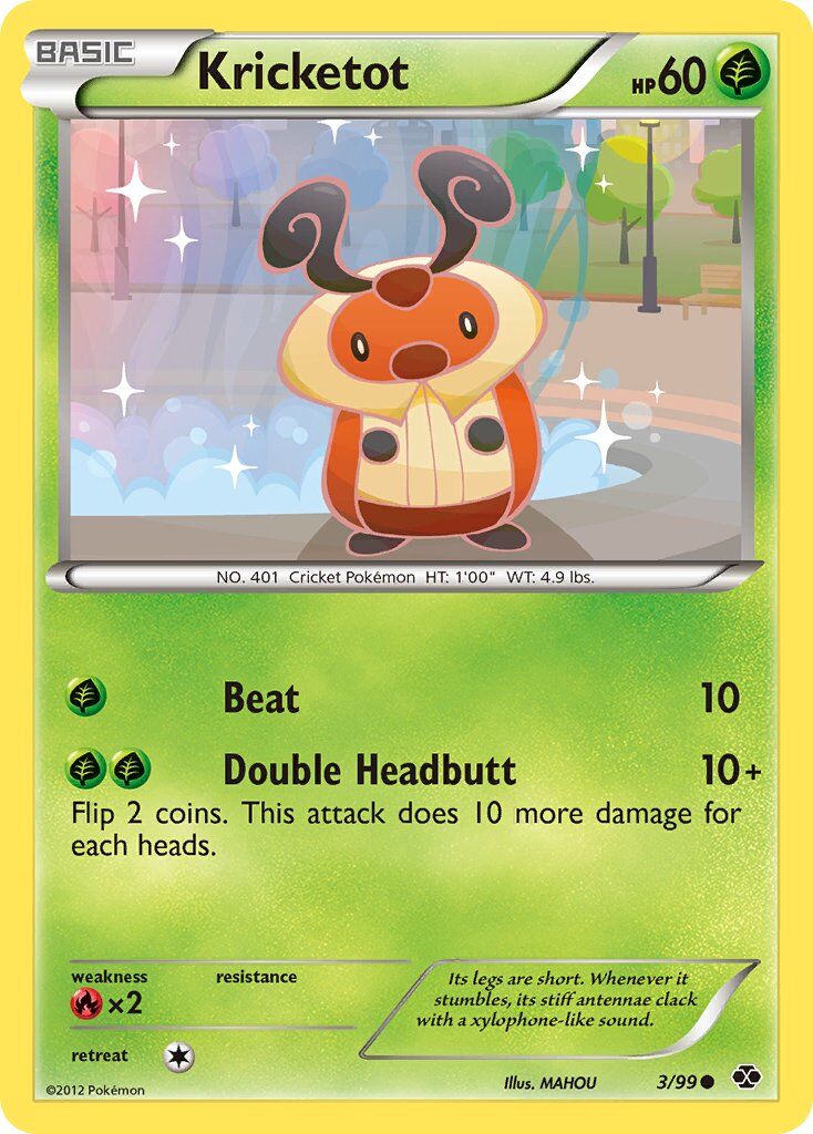 Kricketot - 3/99 - EN Kricketot - 3/99 - EN