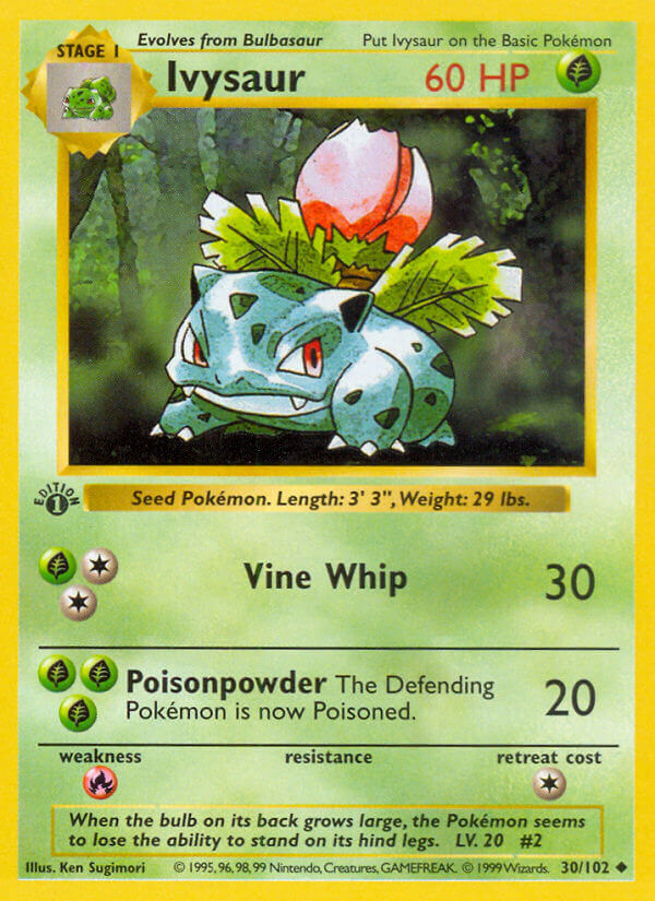 Ivysaur - 30/102 - EN