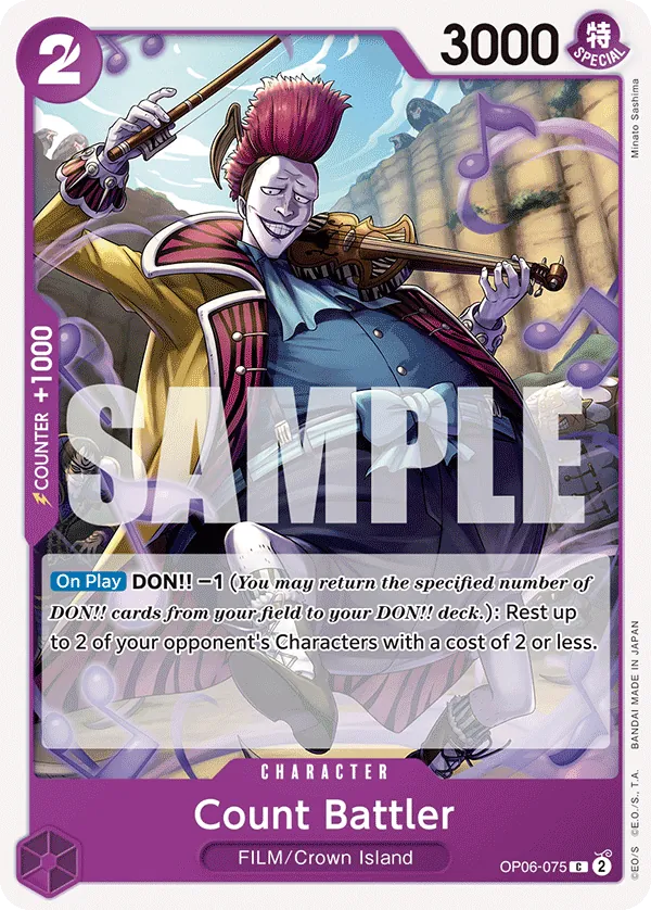 Count Battler - OP06-075 Count Battler - OP06-075