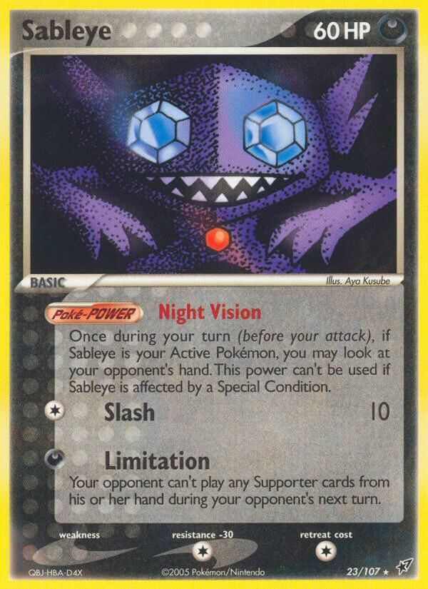 Sableye - 23/107 - EN Sableye - 23/107 - EN