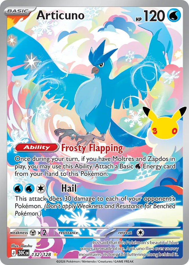 Articuno - 132/128 - EN Articuno - 132/128 - EN