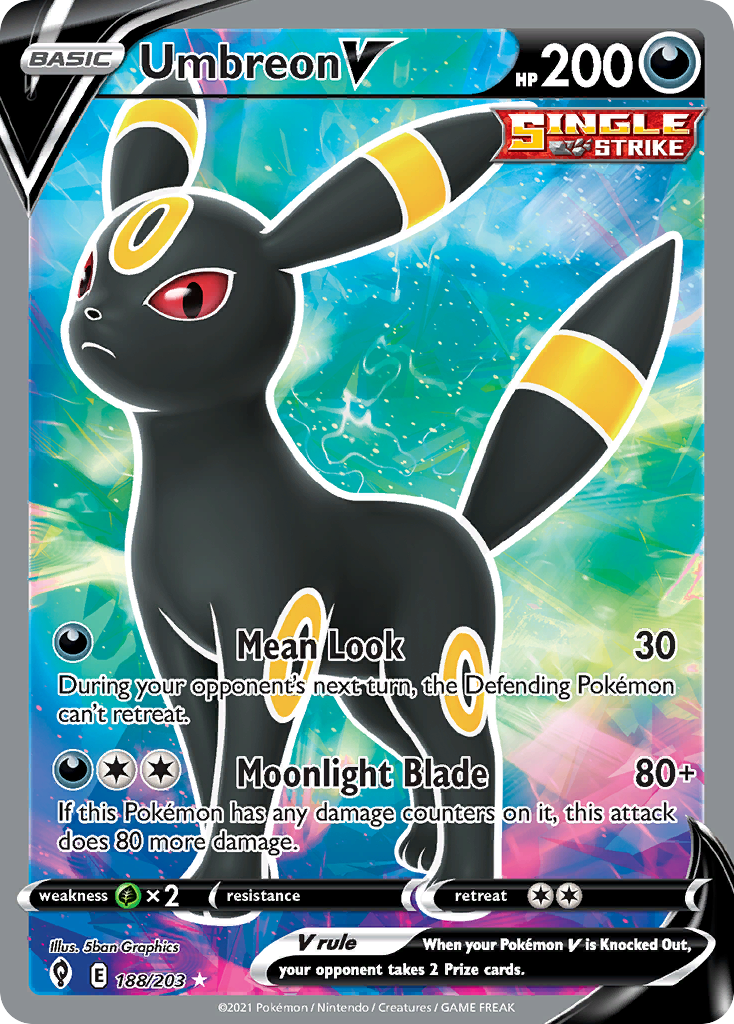 Umbreon V - 188/237 - EN Umbreon V - 188/237 - EN