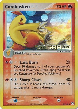 Combusken - 25/106 - Reverse Holo - EN Combusken - 25/106 - Reverse Holo - EN