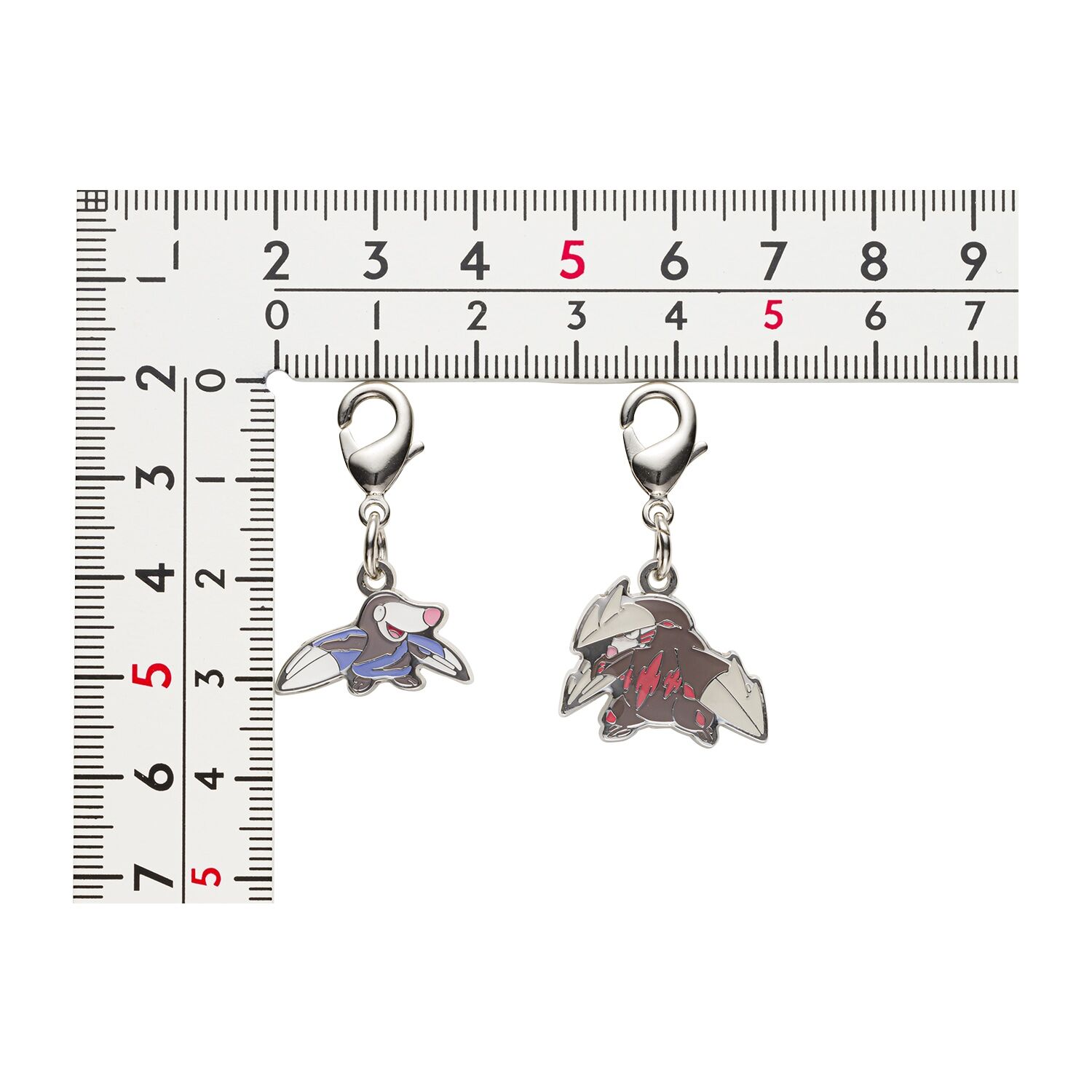 Pokemon Center - Drilbur, Excadrill Schlüsselanhänger - 2 Stück