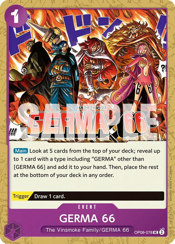 GERMA 66 - OP06-078 GERMA 66 - OP06-078