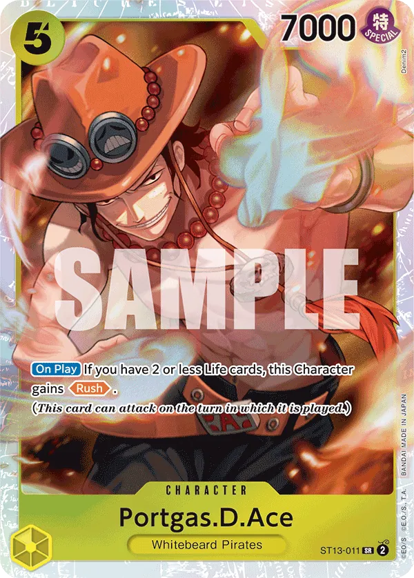 Portgas.D.Ace - ST13-011 Portgas.D.Ace - ST13-011