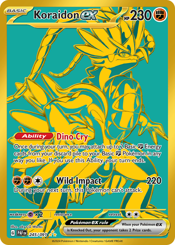 Koraidon ex - 245/91 - EN Koraidon ex - 245/91 - EN