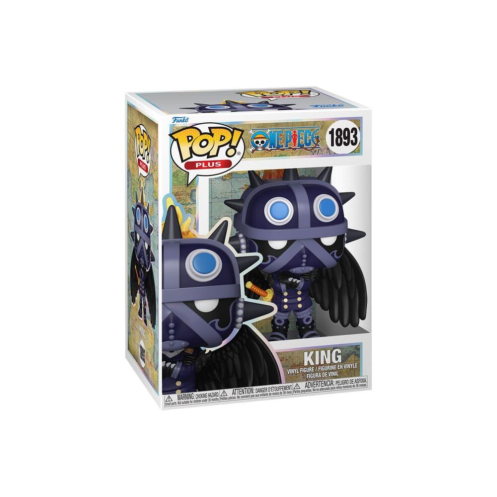 One Piece POP! Plus Animation Vinyl Figur King (1893) 9 cm One Piece POP! Plus Animation Vinyl Figur King (1893) 9 cm