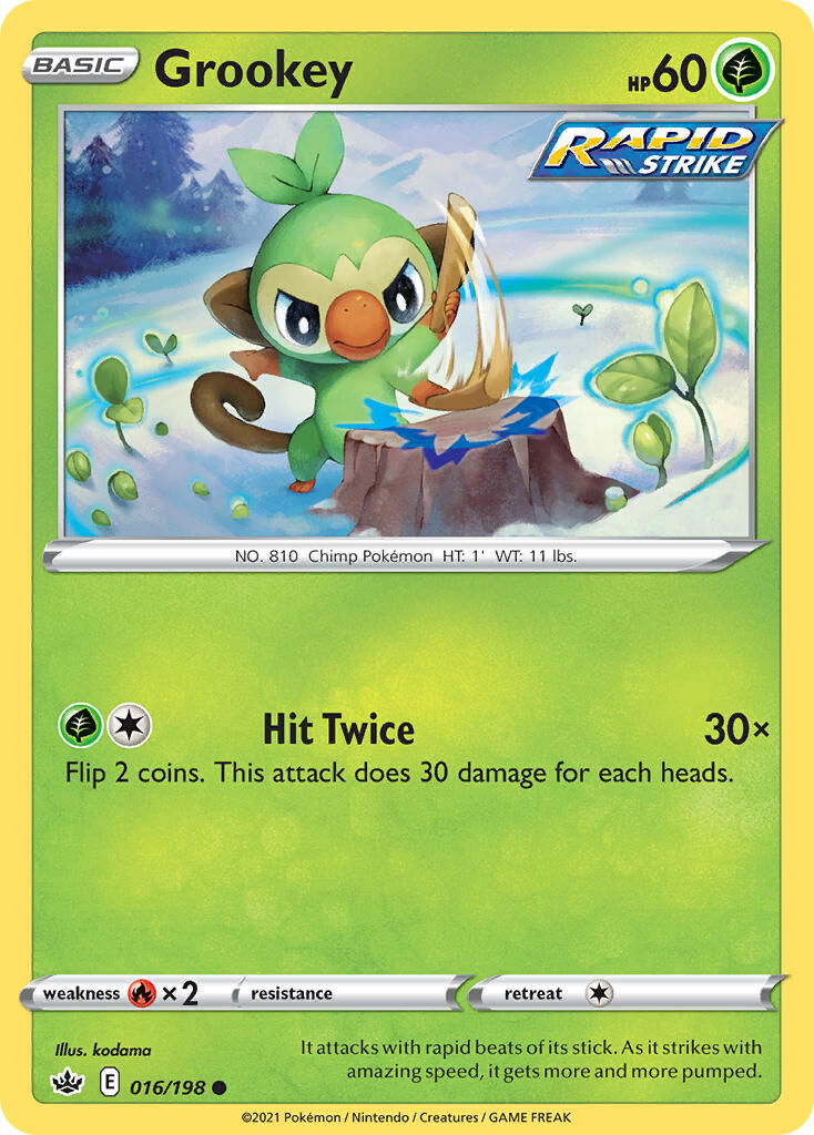 Grookey - 016/198 - EN Grookey - 016/198 - EN