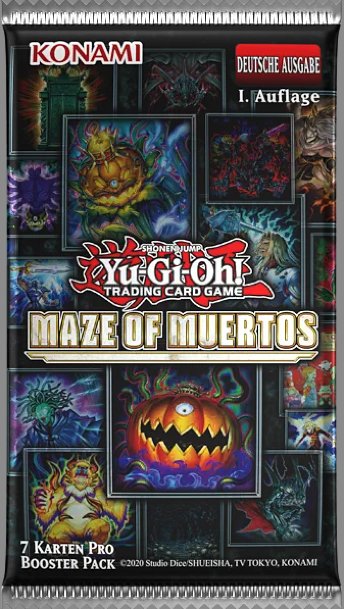 Maze Of Muertos Booster Pack - Yu-Gi-Oh! TCG - DE Maze Of Muertos Booster Pack - Yu-Gi-Oh! TCG - DE