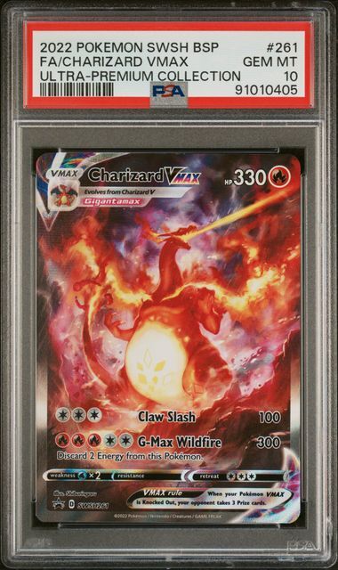 Charizard VMAX #261 - Swsh Black Star Promo Ultra-Premium Collection - PSA 10 GEM-MT - Pokemon