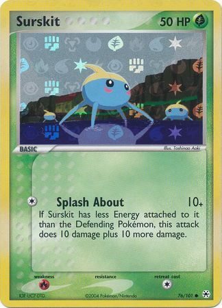 Surskit - 76/101 - Reverse Holo - EN Surskit - 76/101 - Reverse Holo - EN