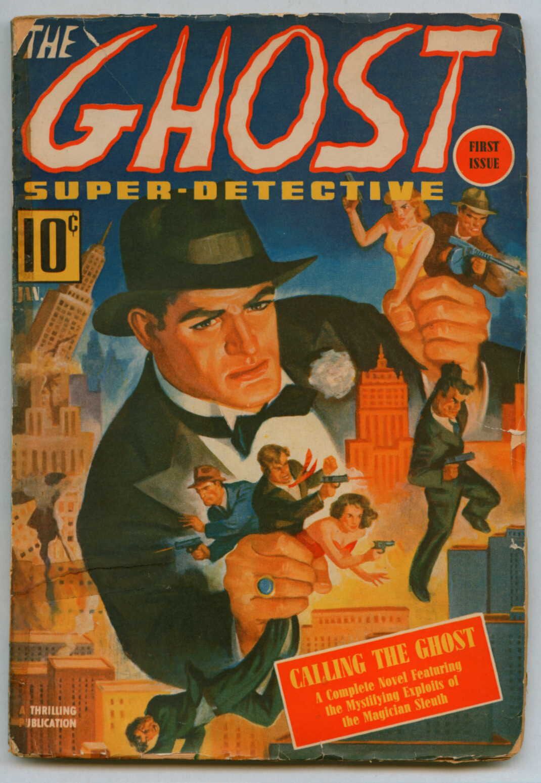 The Ghost Super-Detective 1940 Januar