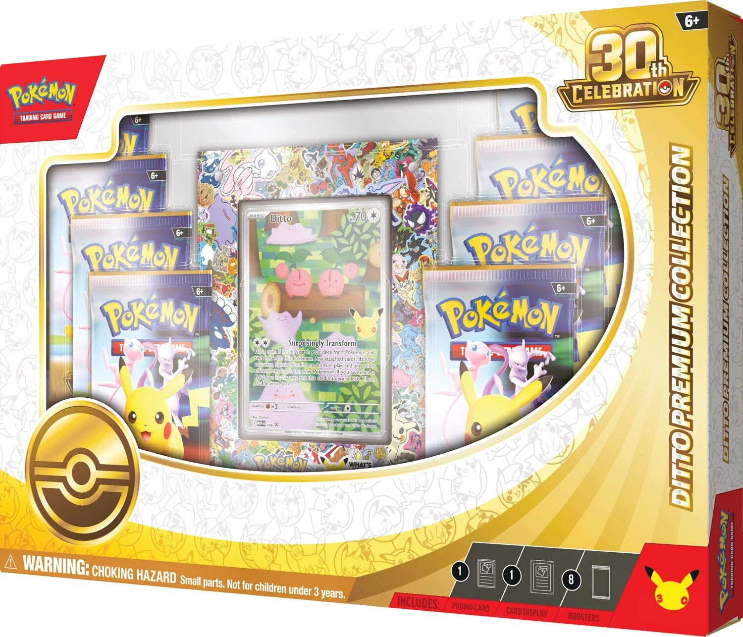 Pokémon TCG: 30th Celebration Ditto Premium Collection - EN