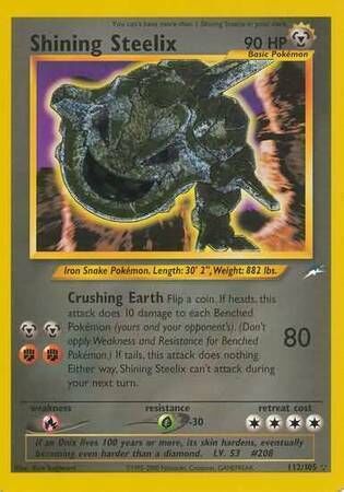 Shining Steelix - 112/113 - Unlimited - EN