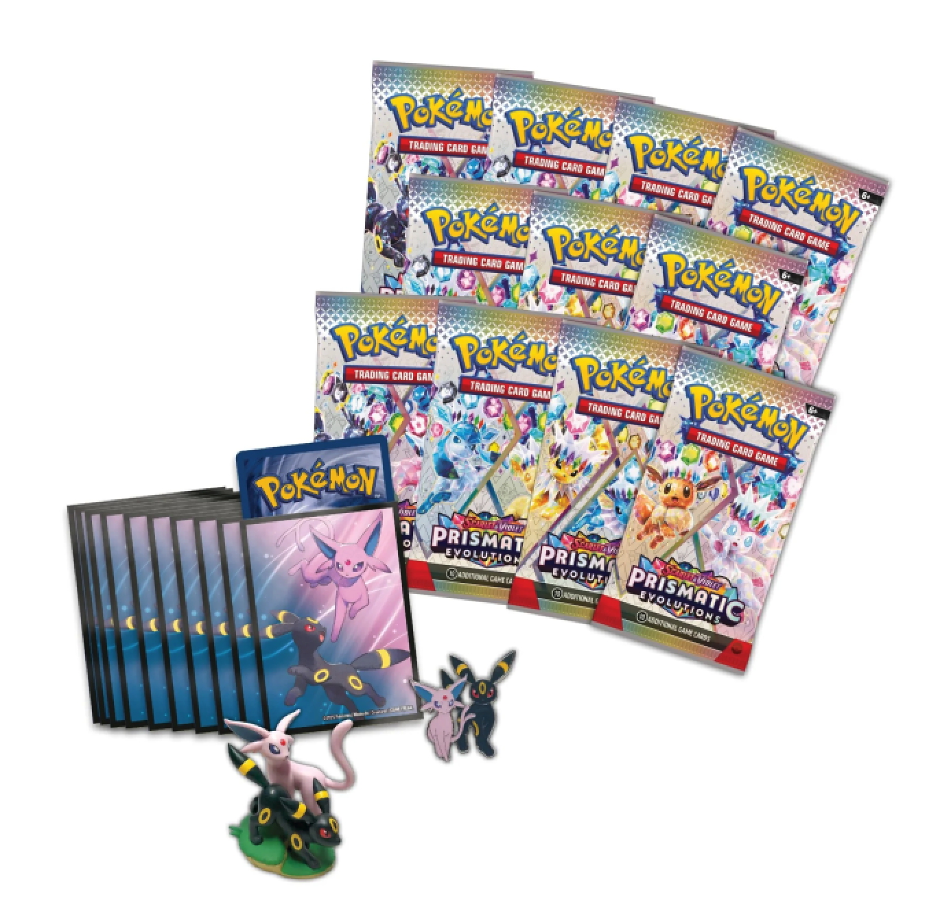 Pokémon TCG: Scarlet & Violet Prismatic Evolutions Premium Figure Collection Box - EN