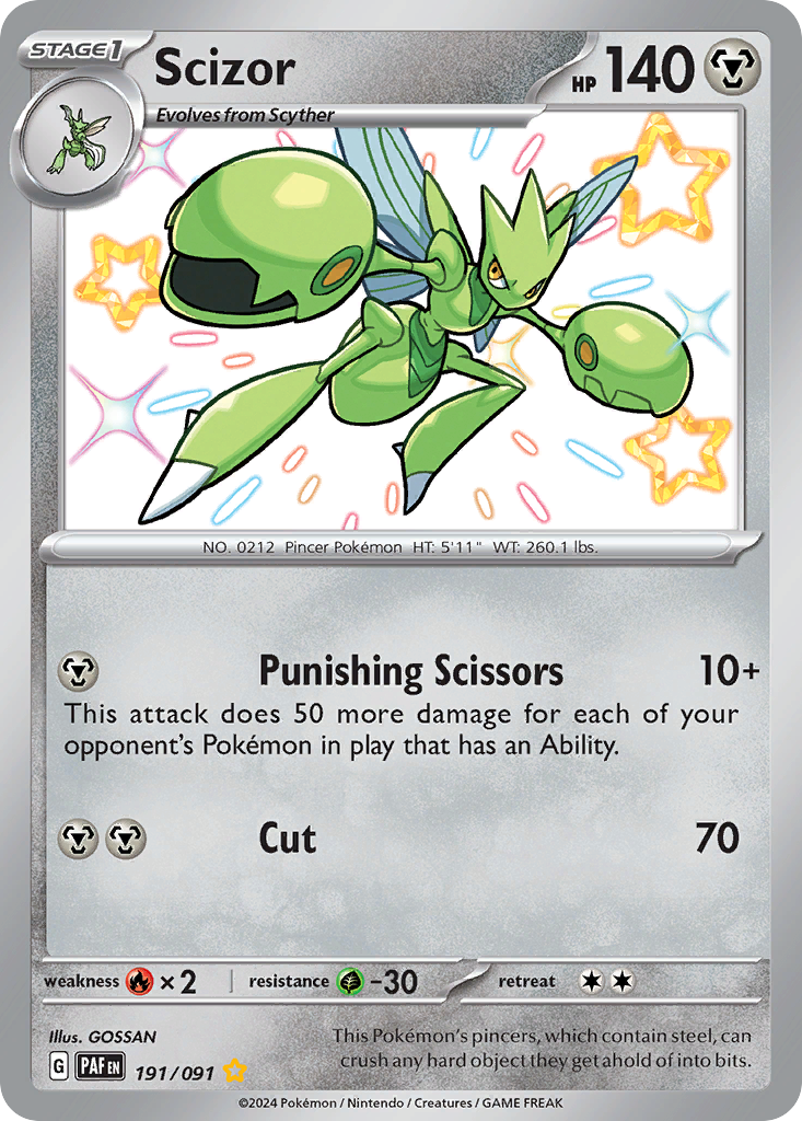 Scizor - 191/91 - EN