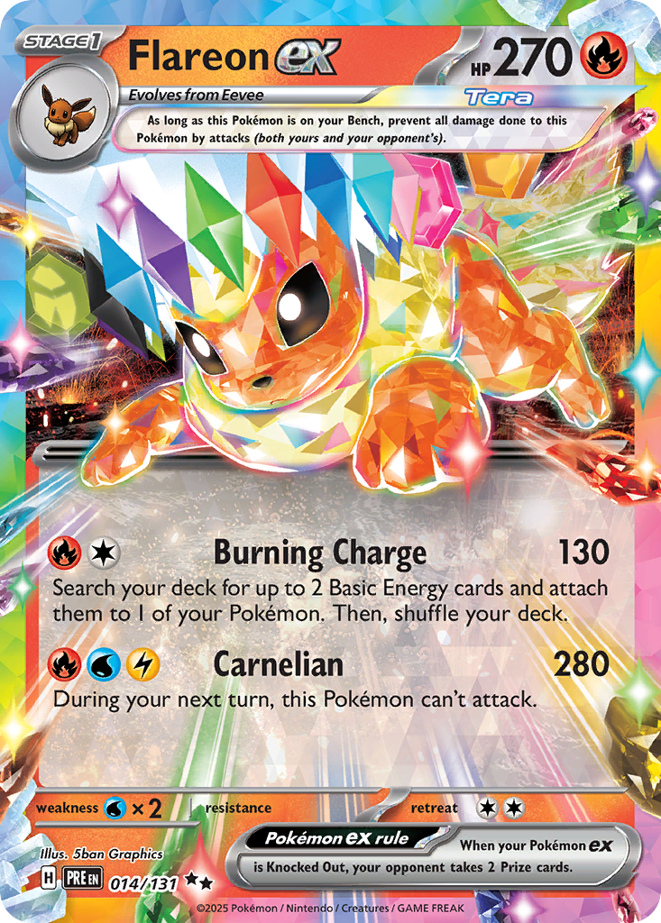 Flareon ex - 014/131 - EN Flareon ex - 014/131 - EN