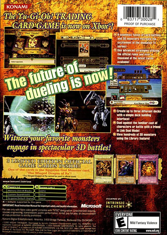 Yu-Gi-Oh!: The Dawn of Destiny - Xbox