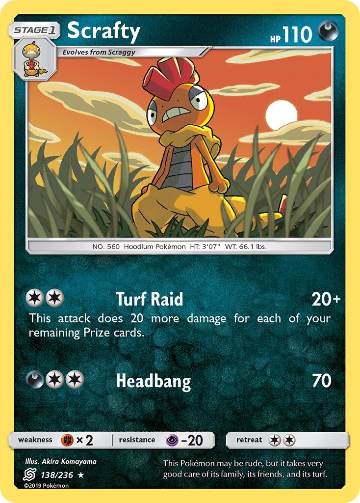 Scrafty - 138/236 - EN Scrafty - 138/236 - EN