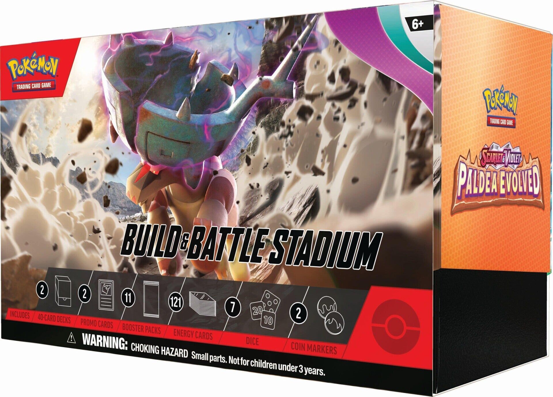 Pokémon TCG: Scarlet & Violet - Paldea Evolved Build & Battle Stadium - EN