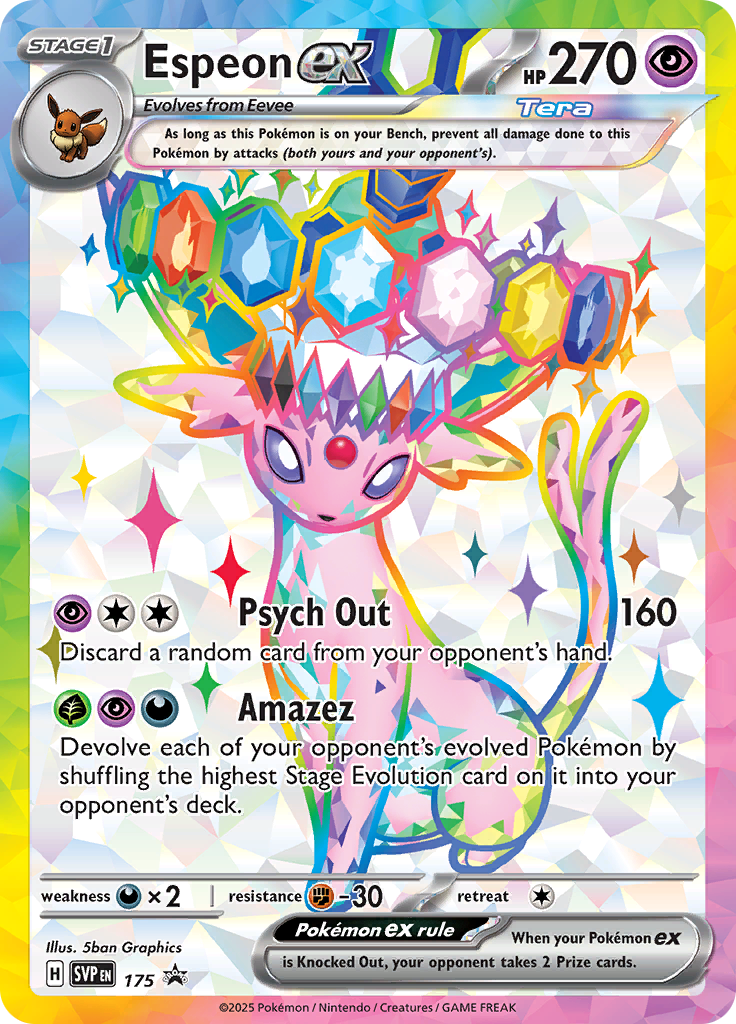 Espeon ex - SVP175 - EN Espeon ex - SVP175 - EN