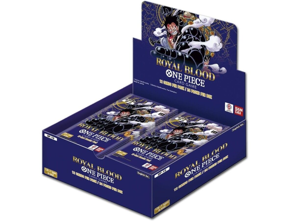Royal Blood OP-10 Booster Box (24 Packs) - One Piece Card Game - EN Royal Blood OP-10 Booster Box (24 Packs) - One Piece Card Game - EN