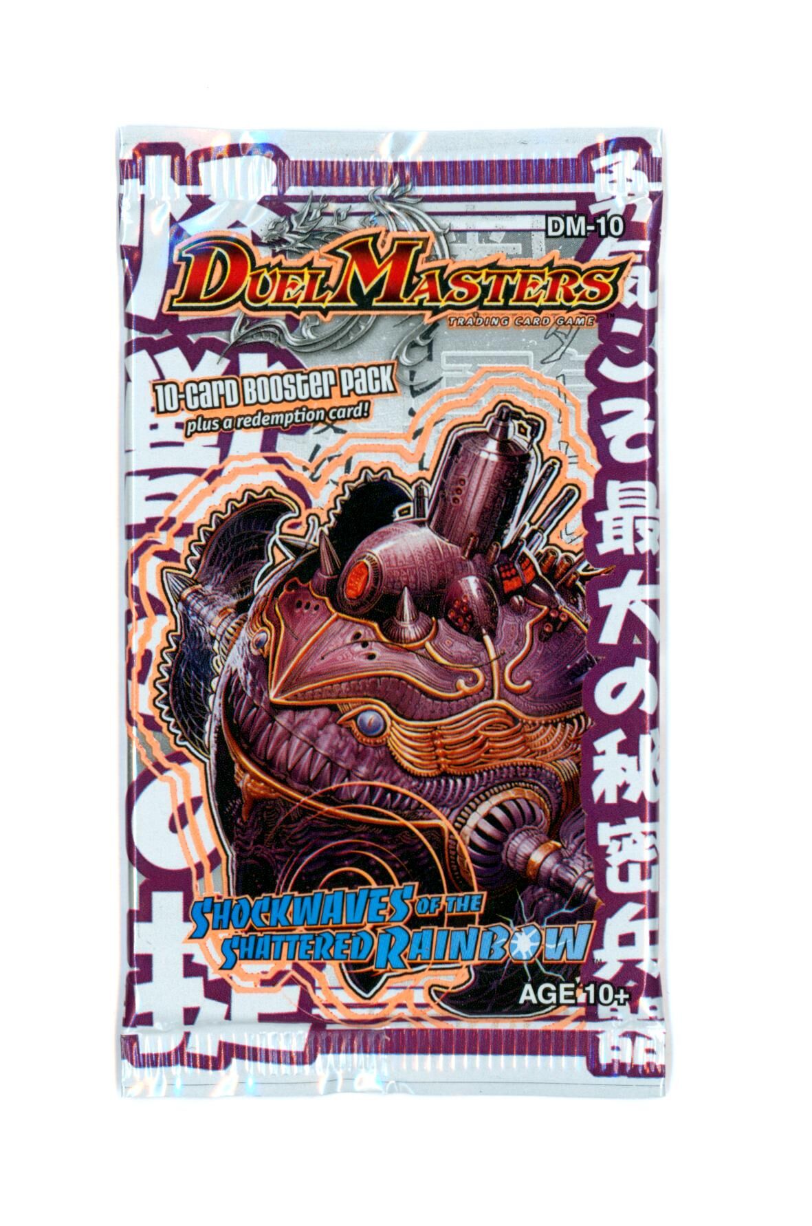 Shockwaves of the shattered Rainbow Duel Masters TCG Booster Pack DM10 - EN