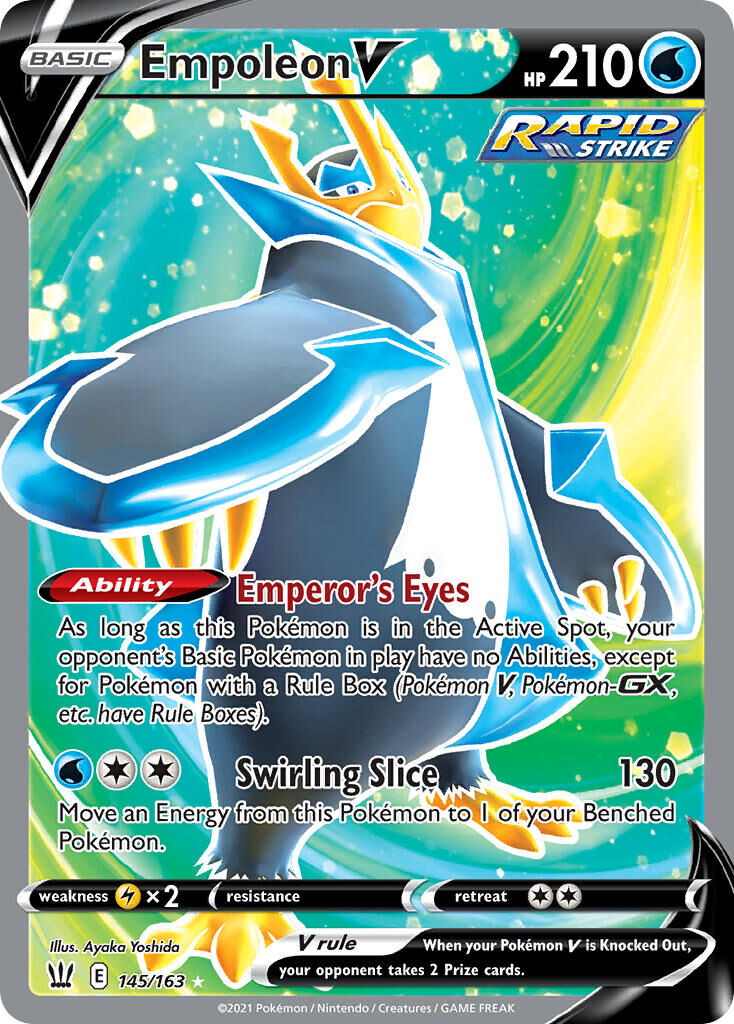 Empoleon V - 145/163 - EN Empoleon V - 145/163 - EN